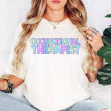 Occupational Therapist Bookworm Back to School Pastel Colors Digital Download