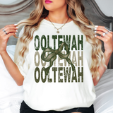 Ooltewah Repeat Camo Green Bow Digital Download