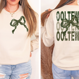 Ooltewah Repeat Camo Green Bow Digital Download