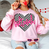 Ooltewah Valentine Checker Heart Digital Download