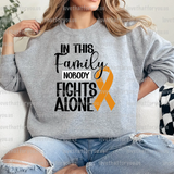 Orange Ribbon In this Family No One Fights Alone Digital Download