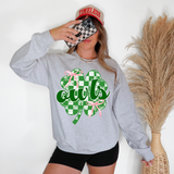 Owls Shamrock Bow Digital Download