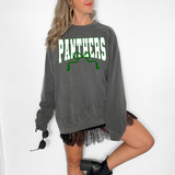 Panthers Team Arch with Bow White/Green Digital Download