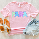 PARA Bookworm Back to School Pastel Colors Digital Download