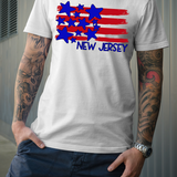 New Jersey Patriotic Flag Plain Digital Download