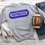 Patriots Retro Team Oval Digital Download