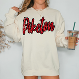Piketon Crackle Cursive Teams Digital Download