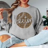 Piketon Leopard Baseball White & Black Digital Download