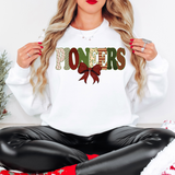 Pioneers Christmas Bow Doodle Digital Download