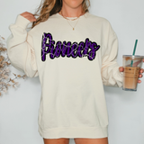 Pioneers Crackle Cursive Teams Digital Download