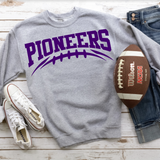 Pioneers Purple Football Arched Digital Download