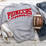 Pioneers Red Football Arched Digital Download