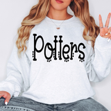 Potters Dotted Doodle PNG Digital Download