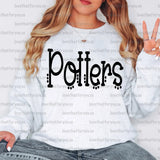 Potters Dotted Doodle Digital Download