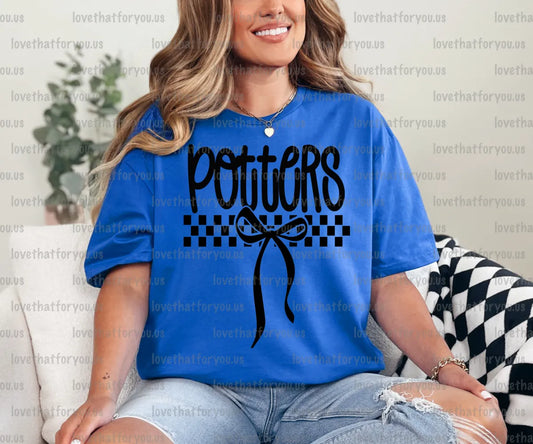 Potters Simple Bow PNG Digital Download