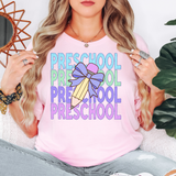 Preschool Purple Pencil Repeat Bookworm Digital Download