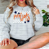 Pretzels Checker Star Digital Download