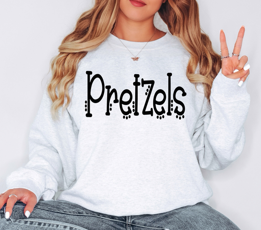 Pretzels Dotted Doodle PNG Digital Download