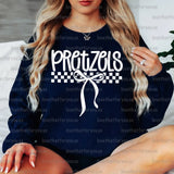 Pretzels Simple Bow PNG Digital Download