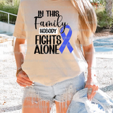 Purple Ribbon In this Family No One Fights Alone Digital Download