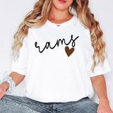 Rams Leopard Heart Slant Digital Download