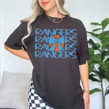 Rangers Basketball Bow Team Repeat Columbia Blue Digital Download