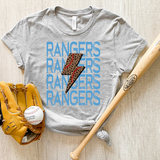 Rangers Baseball Bolt Digital Download