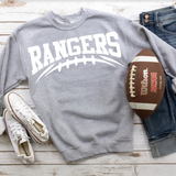 Rangers White Football Arched Digital Download