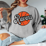 Ravens Retro Basketball Digital Download