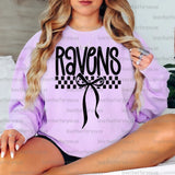 Ravens Simple Bow PNG Digital Download