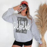Rebels Stripes Varsity Team Digital Download