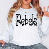 Rebels Dotted Doodle PNG Digital Download