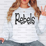 Rebels Dotted Doodle Digital Download