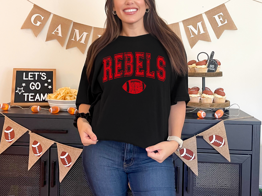 Rebels Football PNG Digital Download
