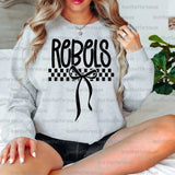 Rebels Simple Bow PNG Digital Download
