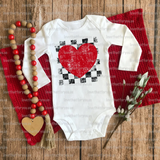 Red Black Heart Digital Download