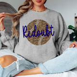 Redoubt Leopard Baseball Royal Blue & Black Digital Download