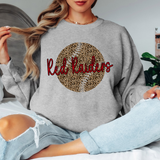 Red Raiders Leopard Baseball Red & Black Digital Download