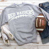 Red Raiders White Football Arched Digital Download
