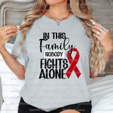 Red Ribbon In this Family No One Fights Alone Digital Download