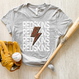 Redskins Baseball Bolt Digital Download