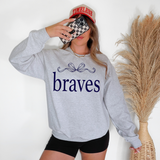 Braves Ribbon Team Digital Download