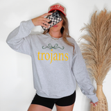 Trojans Ribbon Team Digital Download