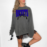 Rockets Team Arch with Bow Royal Blue/Black Digital Download