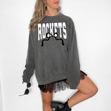 Rockets Team Arch with Bow White/Black Digital Download