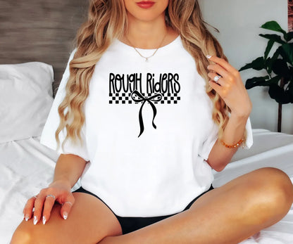 Rough Riders Simple Bow PNG Digital Download