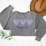 Royals Checker Heart Trio Digital Download