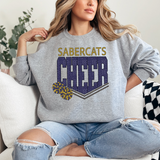 Sabercats Cheer Glitter Digital Download
