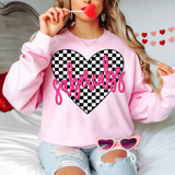 Sabercubs Valentine Checker Heart Digital Download