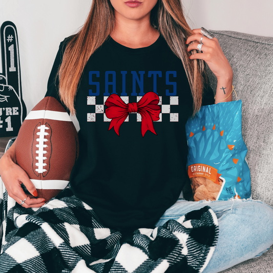 Saints Checker Bow Digital Download